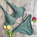 BBesty Swimwear for Women Push-Up Padded Bra Beach Bikini Set Bandage Split Sexy Swimsuit Army Green B07N7DWSYS